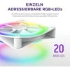 Nzxt F120 RGB DUO ventiliatorius (RF-D12SF-W1)