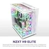 NZXT PC dėklas H9 Elite Midi bokštinis langas baltas