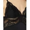 Obsessive - 810-BAB-1 babydoll &amp; stringai juodas L/XL