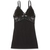 Obsessive Lingerie Set Chemise &amp; Thong Juodas Lace L/XL Adjustable Fit