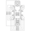 Universalus sieninis televizoriaus laikiklis ONE FOR ALL TV BRACKET, SMART TURN 180, VESA 100 GLOBAL / WM2151