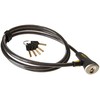 OnGuard dviračio užraktas ONGUARD Akita 8037 kabelis - 20 mm 100 cm - 5 x raktai su kodu