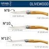 Opinel peilis Nr.8 plonais ašmenimis - alyvmedžio rankena