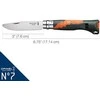 Vaikiškas peilis Opinel Outdoor Junior Nr. 7 chaki rankena