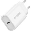 OTTERBOX STANDARTINIS ES SIENINIS ĮKROVIKLIS 30W - 1X USB-C 30W USB-PD Baltas