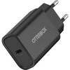 OTTERBOX STANDARTINIS EU SIENINIS Įkroviklis 30W - 1X USB-C 30W USB-PD Juodas