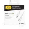 OTTERBOX STANDARTINIS USB C-C KABELIS 1M USB-PD Baltas