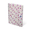 Sąsiuvinis OXFORD FLORAL, B5, 60 lapų, langeliai