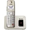 Panasonic didelio mygtuko belaidis telefonas su AB KX-TGE260GN - šampanas