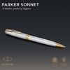 Pašukamas tušinukas Parker Sonnet Stainless Steel GT