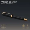 Pašukamas tušinukas Parker Sonnet Matte Juodas GT