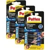 Pattex Sekundenkleber Mini-Trio Gel, 3 Tuben mit je 1g