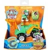 Spin Master „Paw Patrol 3in1 Rocky Dino Rescue“ figūrėlė + didelė automobilio mašina + dinozauro staigmena