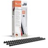 Peach Peach Binderücken juodas 10mm 100er-Pack