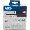 Brother Juosta Brother Nuolat popieriaus ritinys 62mm Juodas & Raudona balta - DK22251 (1 vnt.)