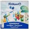 KNYGA Pelikan Malblock Combino 15x15cm 15 arkusz spiral