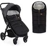 Petite&amp;Mars Petite &amp; Mars Jibot - šiltas 3in1 miegmaišis | Juoda