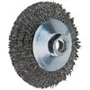 Metalinis šepetys 100x10mm PFERD KBU INOX 0,3 M14