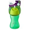 Philips AVENT 12+ mėn. puodelis su šiaudeliu 300 ml, žalias