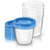 „Philips Avent“ – motinos pieno laikymo puodelis, 180 ml / 6 uncijos, 5 vnt.