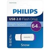 Philips USB 2.0 64GB Snow Edition Violetinė
