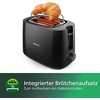 Philips Daily Collection HD2581/90 skrudintuvas 2 griežinėliai Juoda 830 W