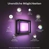 Philips Hue Econic Sieninis lauko šviestuvas (Baltas ir spalvotas)