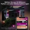 Philips Hue Impress stulpinis lauko šviestuvas (Baltas ir spalvotas)