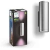 Sieninis šviestuvas Philips Hue AppearWACA EU sieninis žibintas inox 2x8