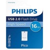 <p>„Philips“ USB 2.0 16 GB „Pico“ leidimas, vandenyno mėlyna spalva</p>
