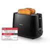 Philips Daily Collection HD2581/90 skrudintuvas 2 griežinėliai Juoda 830 W