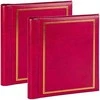 Nuotraukų rėmelis Victoria Collection Albumas SA60S Magnetic 60psl Classic, raudonas 2vnt