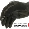 Mechanix Wear Pirštinės Mechanix M-Pact® 58 juodos M dydis. Velcro, TrekDry®, dirbtinė oda, delno, krumplių, Armortex®, pirštų apsauga, D30® apsauga nuo vibracijos