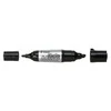 Pilot Pen Permanentinis dvipusis žymeklis Pultas TWIN JUMBO 1-3mm., 5-6 mm., juoda