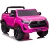 Lean Cars Dvivietis vaikiškas elektromobilis Toyota Hilux DK-HL860, rožinis