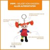 MICKI PIPPI Raktų pakabutis lėlytė