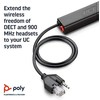 Poly APU-76 EHS modulis, skirtas naudoti Mitel/Cisco/Softphones/PC