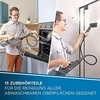 Polti | Garų šluota su integruotu nešiojamu valikliu | PTEU0305 Vaporetto SV620 Style 2-in-1 | Galia 1500 W | Garų slėgis Netaikomas baras | Vanduo bako talpa 0,5 L | Mėlyna/Baltas