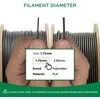 Polymaker PolyTerra PLA - 3kg - 1.75mm - Charcoal Juodas