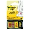 3M Lipnūs žymekliai Post-it Parašas, 25,4 x 43,2 mm, 50 lapelių