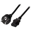 Triton EFB Elektronik EK508SW.3 maitinimo kabelis Juodas 3 m Maitinimo kištuko tipas E+F C13 skydelis