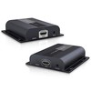 Kabelis PremiumCord HDMI RJ-45, Juodas (khext120-1)