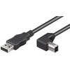 USB kabelis PremiumCord USB-A - USB-B 1,8 m Juodas (ku2ab2-90)