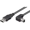 USB kabelis PremiumCord USB-A - USB-B 1,8 m Juodas (ku2ab2-90)