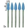 Elastiniai poliravimo ritinėliai Ø5mm(5vnt.) PROXXON