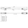 LOGILINK CQ6075S Patchcable PUR Cat.6A S/FTP juodas 5m