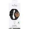 Išmaniojo laikrodžio Samsung Galaxy Watch 4/4 Classic odinis dirželis, Juodos spalvos
