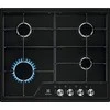 Plate gas Electrolux EGS6424K (4 fields, juodos spalvos)