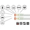 Python RNS Patchkabel Cat.6 S/FTP PiMF PVC 250MHz OFC 20m balta