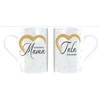 Kukartka Q 897 Mug Set with Exquisite Mum / Great Dad Design